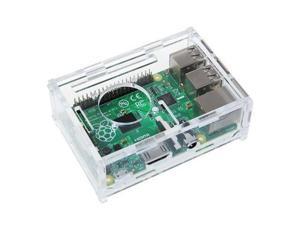 Acrylic Transparent Enclosure Box Clear Case Protective for Raspberry Pi 3 /2 B+ Model Acrylic Transparent Enclosure Box Clear Case Protective for Raspberry Pi 3 /2 B+ Model