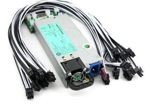 HP 80+ Platinum 94% Efficiency 1200 / 900 Watt Chain Sync 110-240V Pinidea RR-210 Power Supply ASIC Miner PSU HP 80+ Platinum 94% Efficiency 1200 / 900 Watt Chain Sync 110-240V Pinidea RR-210 Power Supply ASIC Miner PSU
