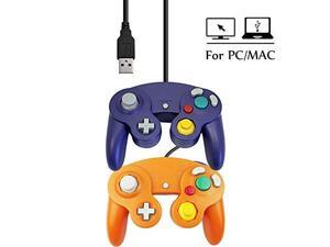 USB Wired Ngc Controller Gamepad GameCube For Windows PC MAC USB Purple And Orange USB Wired Ngc Controller Gamepad GameCube For Windows PC MAC USB Purple And Orange