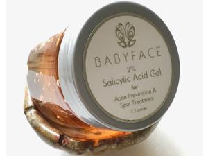 Babyface Men's 2% Salicylic Acid Gel Prevention and Treatment for Shaving Bumps, Acne, Blackheads, 2.3 oz. Babyface Men's 2% Salicylic Acid Gel Prevention and Treatment for Shaving Bumps, Acne, Blackheads, 2.3 oz.