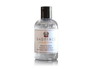 Babyface Massive Hydration Hyaluronic Acid Serum with Vitamin C & Matrixyl 3000, 4.2 oz. Babyface Massive Hydration Hyaluronic Acid Serum with Vitamin C & Matrixyl 3000, 4.2 oz.