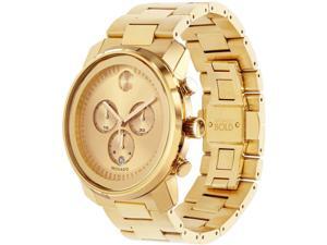 Movado Bold Gold Ion Chronograph Mens Watch 3600278 Movado Bold Gold Ion Chronograph Mens Watch 3600278