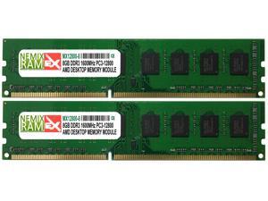 NEMIX RAM EXTREME AMD 16GB (2 X 8GB) DDR3 SDRAM 1600MHz PC3-12800 PC DESKTOP MEMORY for AMD Systems NEMIX RAM EXTREME AMD 16GB (2 X 8GB) DDR3 SDRAM 1600MHz PC3-12800 PC DESKTOP MEMORY for AMD Systems