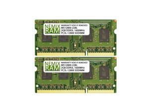 4GB (2x2GB) DDR3 1600 (PC3 12800) SODIMM Laptop Memory RAM 4GB (2x2GB) DDR3 1600 (PC3 12800) SODIMM Laptop Memory RAM