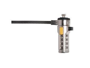 Kensington Combination Laptop Lock - Combination Lock - Carbon Steel, Steel - 6 ft Kensington Combination Laptop Lock - Combination Lock - Carbon Steel, Steel - 6 ft