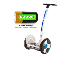 Ninebot Elite PTR E + Two Wheel Self Balancing Electric Personal Transporter White Ninebot Elite PTR E + Two Wheel Self Balancing Electric Personal Transporter White