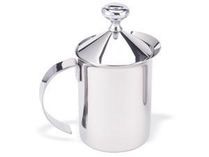 HIC Brands that Cook Stainless Steel Milk Frother, 14-Ounce Size HIC Brands that Cook Stainless Steel Milk Frother, 14-Ounce Size