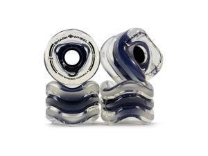 Shark Wheel 70mm, 78A Sidewinder Longboard Wheels (Clear with Black Hub) Shark Wheel 70mm, 78A Sidewinder Longboard Wheels (Clear with Black Hub)