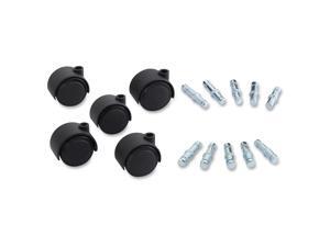 Lorell Soft Wheel Deluxe Casters Set Lorell Soft Wheel Deluxe Casters Set