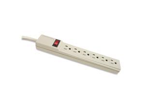 Power Strip,6 Outlet,Built-in Circuit Breaker,15' Cord,Gray CCS55157 Power Strip,6 Outlet,Built-in Circuit Breaker,15' Cord,Gray CCS55157