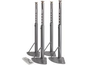 Activity Table Low Leg Kit Only 4/CT Silver Activity Table Low Leg Kit Only 4/CT Silver
