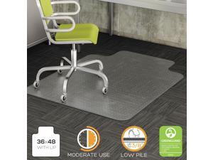DEFLECTO CM13113COM Chair Mat with Lip for Carpets (36" x 48", Low Pile) DEFLECTO CM13113COM Chair Mat with Lip for Carpets (36" x 48", Low Pile)