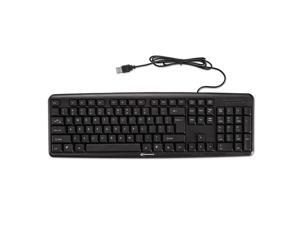 Innovera Slimline Keyboard USB Black IVR69201 Innovera Slimline Keyboard USB Black IVR69201