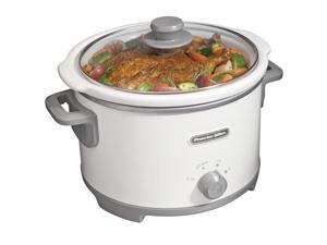 Proctor Silex 33042 4 Quart Slow Cooker, White Proctor Silex 33042 4 Quart Slow Cooker, White