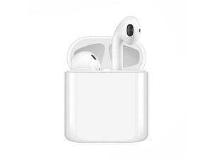 i20 TWS Bluetooth 5.0 Wireless Earphone Bass Stereo Headphone Button control with Charger box 350mAh - White i20 TWS Bluetooth 5.0 Wireless Earphone Bass Stereo Headphone Button control with Charger box 350mAh - White