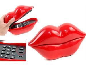 Novelty Red Lips Kiss Retro Sexy Corded Kitsch Telephone Home Phone Decoration Great Gift Novelty Red Lips Kiss Retro Sexy Corded Kitsch Telephone Home Phone Decoration Great Gift