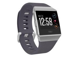 Fitbit Ionic Smartwatch, Blue-Gray/Silver, One Size (S & L Bands Included) Fitbit Ionic Smartwatch, Blue-Gray/Silver, One Size (S & L Bands Included)
