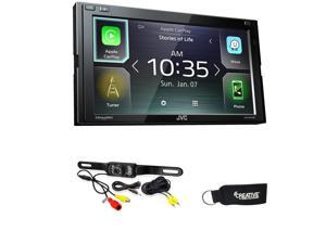 JVC KW-M740BT Compatible with CarPlay, Android Auto 2-DIN AV Receiver (No CD Drive) with back up camera JVC KW-M740BT Compatible with CarPlay, Android Auto 2-DIN AV Receiver (No CD Drive) with back up camera