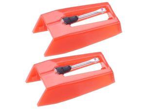 Pack of 2 Replacement Stylus Turntable Needle for Vinyl Record Player Ruby Tipped Pack of 2 Replacement Stylus Turntable Needle for Vinyl Record Player Ruby Tipped