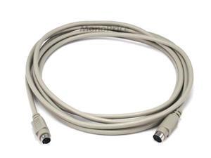 Monoprice 10ft PS/2 MDIN-6 Male to Female Extension Cable Monoprice 10ft PS/2 MDIN-6 Male to Female Extension Cable