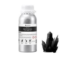 Monoprice Rapid UV 3D Printer Resin 500ml - Black | Compatible with All UV Resin Printers DLP, Laser, or LCD Monoprice Rapid UV 3D Printer Resin 500ml - Black | Compatible with All UV Resin Printers DLP, Laser, or LCD