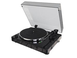 Monoprice Monolith Turntable Black Compatible with Audio-Technica AT100E Cartridge, Premium Construction, Phono Pre Amp Monoprice Monolith Turntable Black Compatible with Audio-Technica AT100E Cartridge, Premium Construction, Phono Pre Amp