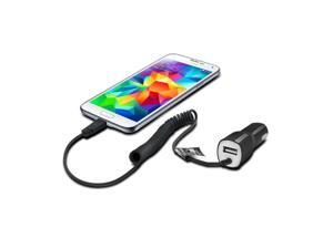 Muvit Rapid 2.1A Premium Micro USB Car Charger with USB Port Muvit Rapid 2.1A Premium Micro USB Car Charger with USB Port