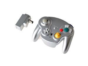 2.4G Wireless Controller JoyPad Gamepad for Gamecube NGC Silver 2.4G Wireless Controller JoyPad Gamepad for Gamecube NGC Silver