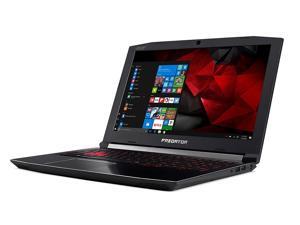 Acer Predator Helios 300 Gaming Laptop, Intel Core i7-7700HQ, GeForce GTX 1060 6GB, 15.6" Full HD, 16GB DDR4, 256GB SSD, G3-571-77QK, Black Notebook PC Computer Acer Predator Helios 300 Gaming Laptop, Intel Core i7-7700HQ, GeForce GTX 1060 6GB, 15.6" Full HD, 16GB DDR4, 256GB SSD, G3-571-77QK, Black Notebook PC Computer