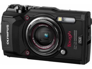 Olympus - Tough TG-5 12.0-Megapixel Water-Resistant Digital Camera - Black Olympus - Tough TG-5 12.0-Megapixel Water-Resistant Digital Camera - Black