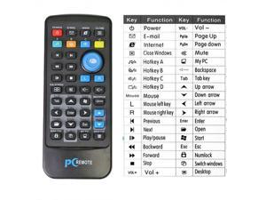 Wireless PC Remote for Windows Media Center MCE Vista 7 8 10 NE#2 Wireless PC Remote for Windows Media Center MCE Vista 7 8 10 NE#2