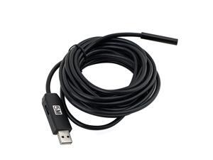 7mm 5M 6 LED USB Waterproof Endoscope Borescope Snake Inspection Video Camera 7mm 5M 6 LED USB Waterproof Endoscope Borescope Snake Inspection Video Camera