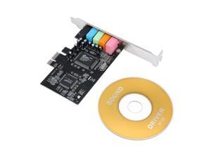 32-bit PCI-e Express x1 Bus Interface PCI-E 5.1 Channels CMI8738 Chipset Audio Digital Audio Sound Card 32-bit PCI-e Express x1 Bus Interface PCI-E 5.1 Channels CMI8738 Chipset Audio Digital Audio Sound Card