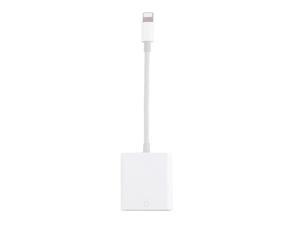 For Apple Port to SD Card Camera Memory Reader Adapter for iPhone for iPad Mini Supports H.264 and MPEG-4 Video Formats For Apple Port to SD Card Camera Memory Reader Adapter for iPhone for iPad Mini Supports H.264 and MPEG-4 Video Formats