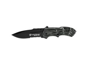 Smith & Wesson Black Ops, 3rd Generation, Gray Aluminum, ComboEdge Pocket K Smith & Wesson Black Ops, 3rd Generation, Gray Aluminum, ComboEdge Pocket K