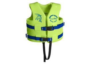Kids Life Vest by TRC Recreation, Vinyl, Small - Kool Lime Green Kids Life Vest by TRC Recreation, Vinyl, Small - Kool Lime Green