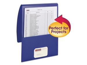 Smead 87806 Organized Up Poly Stackit Folders, Letter, 1 Inch Capacity, Dark Blue, 5/Pack Smead 87806 Organized Up Poly Stackit Folders, Letter, 1 Inch Capacity, Dark Blue, 5/Pack