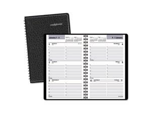 AT-A-GLANCE G200-00 Block Format Weekly Appointment Book, 4 7/8 X 8, Black, 2017 AT-A-GLANCE G200-00 Block Format Weekly Appointment Book, 4 7/8 X 8, Black, 2017