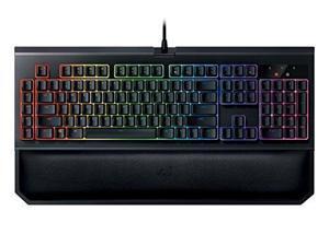 Razer BlackWidow Chroma V2 - RGB Mechanical Gaming Keyboard - Ergonomic Wrist Rest - Tactile & Clicky Razer Green Switches Razer BlackWidow Chroma V2 - RGB Mechanical Gaming Keyboard - Ergonomic Wrist Rest - Tactile & Clicky Razer Green Switches