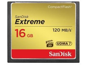 SanDisk Extreme 16GB CompactFlash Memory Card UDMA 7 Speed Up To 120MB/s- SDCFXS-016G-X46 SanDisk Extreme 16GB CompactFlash Memory Card UDMA 7 Speed Up To 120MB/s- SDCFXS-016G-X46