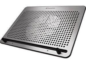 Thermaltake Massive A21 Aluminum Panel Single 200mm Fan 10”-17” Laptop Notebook Cooling Pad CL-N011-PL20BL-A Thermaltake Massive A21 Aluminum Panel Single 200mm Fan 10”-17” Laptop Notebook Cooling Pad CL-N011-PL20BL-A