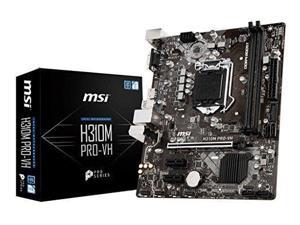 MSI Pro Series Intel Coffee Lake H310 LGA 1151 DDR4 Onboard Graphics Micro ATX Motherboard (H310M PRO-VH) MSI Pro Series Intel Coffee Lake H310 LGA 1151 DDR4 Onboard Graphics Micro ATX Motherboard (H310M PRO-VH)