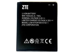 ZTE OEM Li-ion Cell Phone Battery 3.8V MIN 1500mAh 5. 7Wh Li3815T43P3h615142-I ZTE OEM Li-ion Cell Phone Battery 3.8V MIN 1500mAh 5. 7Wh Li3815T43P3h615142-I