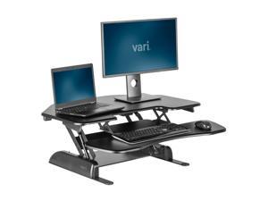 Vari - VariDesk Cube Corner 36 Height-Adjustable Standing Desk for Cubicles Vari - VariDesk Cube Corner 36 Height-Adjustable Standing Desk for Cubicles