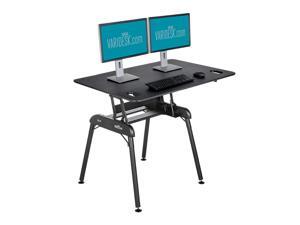 Standing Desk VARIDESK Pro Desk 48 Full Sit Stand Desk in Black Standing Desk VARIDESK Pro Desk 48 Full Sit Stand Desk in Black