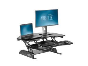VARIDESK Cube Corner 36 Height-Adjustable Standing Desk for Cubicles VARIDESK Cube Corner 36 Height-Adjustable Standing Desk for Cubicles