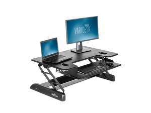 VARIDESK Exec 40 Height-Adjustable Big-and-Tall Two Tier Standing Desk VARIDESK Exec 40 Height-Adjustable Big-and-Tall Two Tier Standing Desk