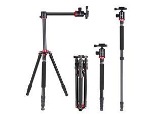 Neewer Camera Tripod Monopod with Rotatable Center Column for Panoramic Shooting - Aluminum Alloy 75 inches/191 centimeters, 360 Degree Ball Head for DSLR Camera Video Camcorder up to 26.5 pounds Neewer Camera Tripod Monopod with Rotatable Center Column for Panoramic Shooting - Aluminum Alloy 75 inches/191 centimeters, 360 Degree Ball Head for DSLR Camera Video Camcorder up to 26.5 pounds