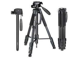 Neewer Portable 70 inches/177 centimeters Aluminum Alloy Camera Tripod Monopod with 3-Way Swivel Pan Head,Carrying Bag for Canon Nikon Sony DSLR,DV Video Camcorder Load Capacity 8.8 pounds/4 kilograms Neewer Portable 70 inches/177 centimeters Aluminum Alloy Camera Tripod Monopod with 3-Way Swivel Pan Head,Carrying Bag for Canon Nikon Sony DSLR,DV Video Camcorder Load Capacity 8.8 pounds/4 kilograms