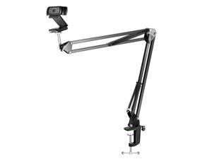 Neewer Adjustable Desktop Clamp Suspension Boom Scissor Arm Stand Holder for Logitech Webcam C922 C930e C930 C920 C615, 360 Degree Rotation Swivel Mount, Load up to 4.4 pounds/2 kilograms (NW-39) Neewer Adjustable Desktop Clamp Suspension Boom Scissor Arm Stand Holder for Logitech Webcam C922 C930e C930 C920 C615, 360 Degree Rotation Swivel Mount, Load up to 4.4 pounds/2 kilograms (NW-39)